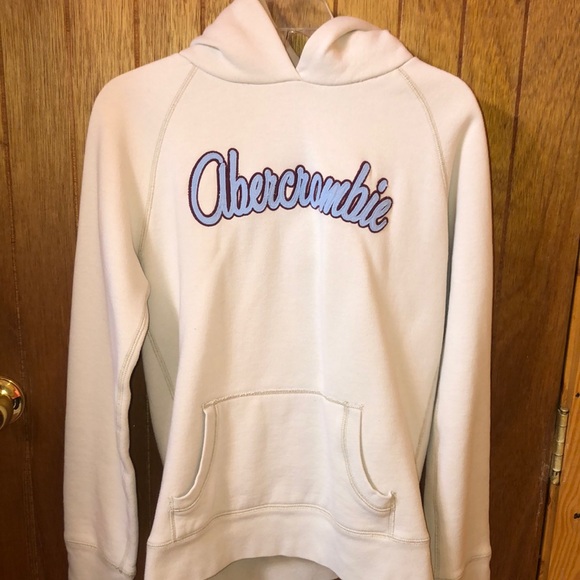 Abercrombie Classic Cream Hoodie. - Picture 1 of 4